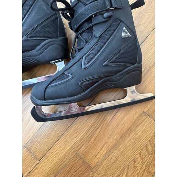Jackson Ultima Softec Elite Black Men's Ice Skates with Mark II Blades Size 5 - Picture 9 of 14